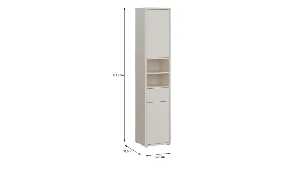 Hochschrank, Bemaßung