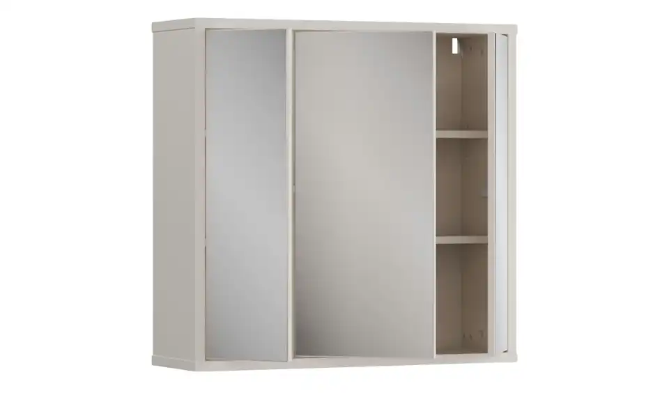 Spiegelschrank, geöffnet