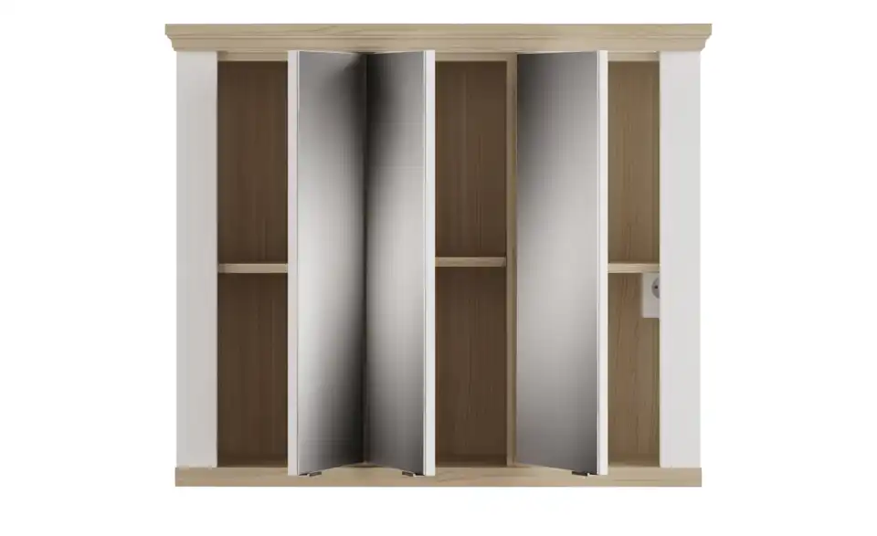 Spiegelschrank, geöffnet