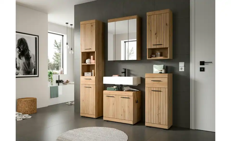 Waschbeckenunterschrank, in Wohnsituation