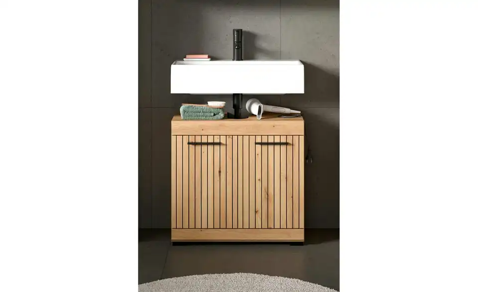 Waschbeckenunterschrank, in Wohnsituation