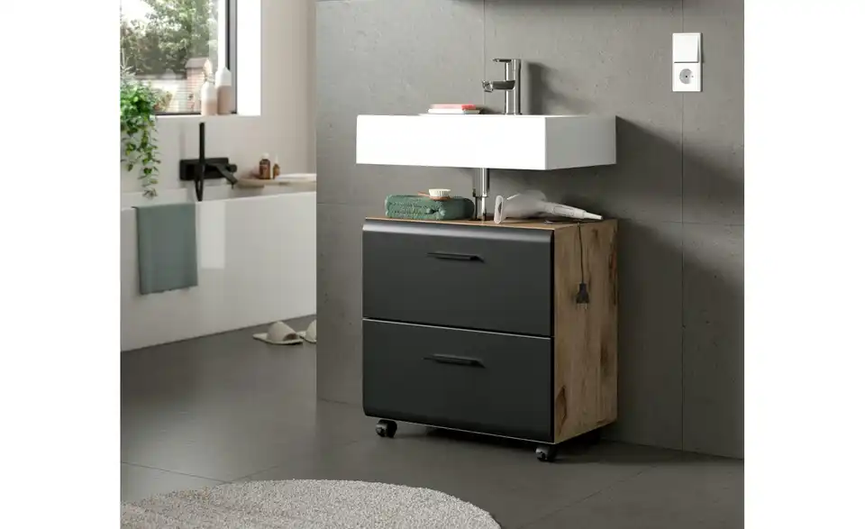 Waschbeckenunterschrank, in Wohnsituation