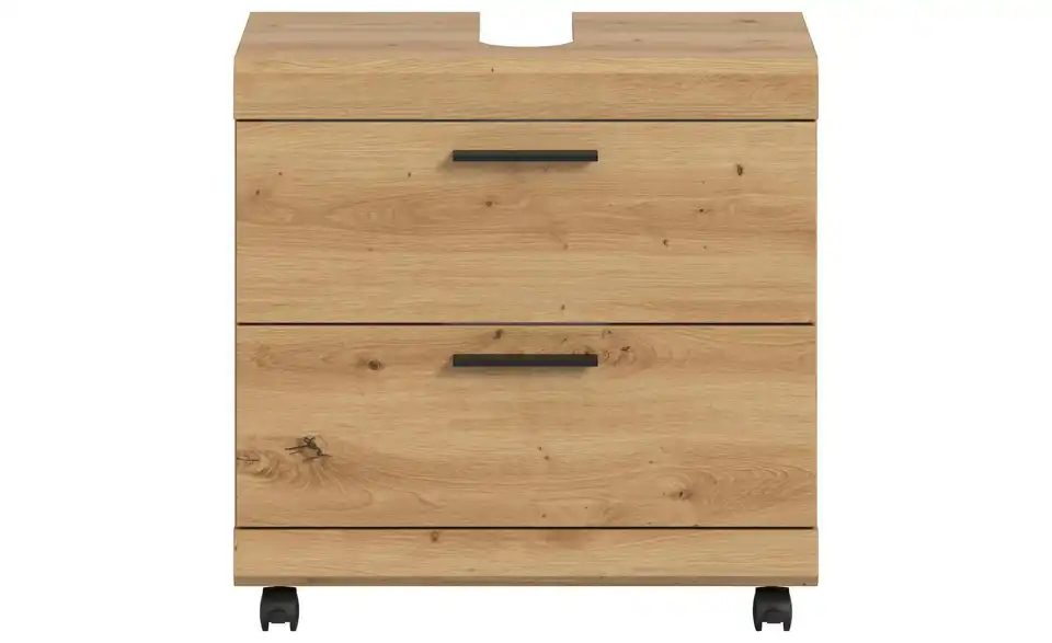 Waschbeckenunterschrank, Frontansicht