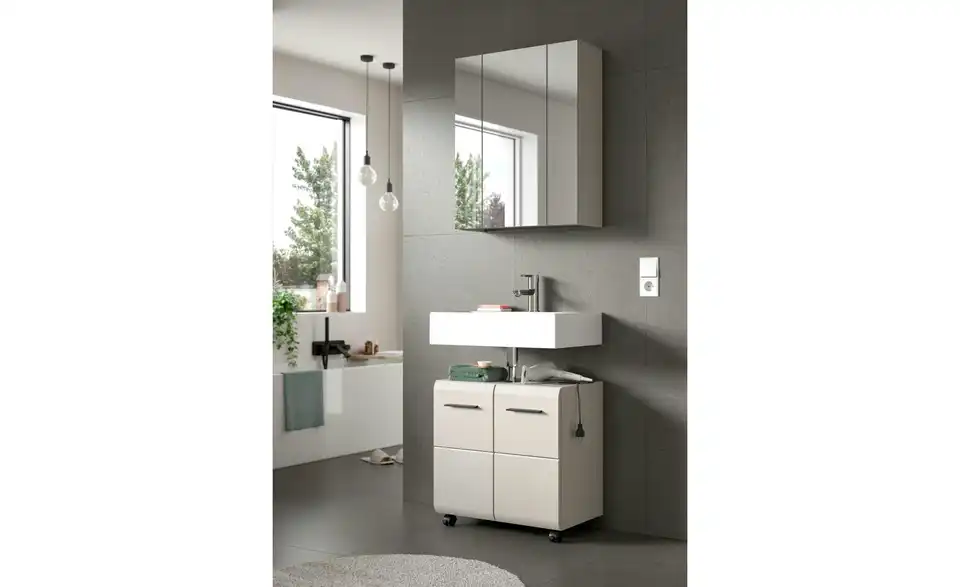 Waschbeckenunterschrank, in Wohnsituation