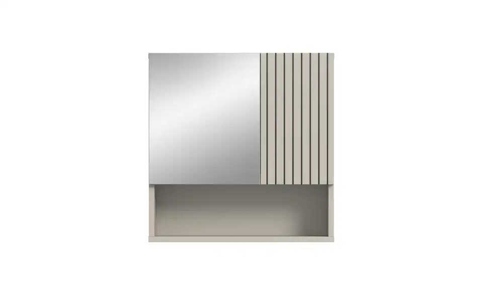 Spiegelschrank, Frontansicht