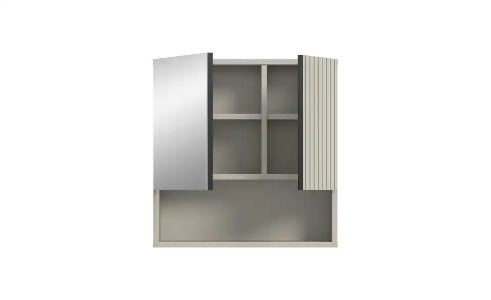 Spiegelschrank, geöffnet