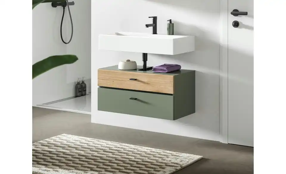 Waschbeckenunterschrank, in Wohnsituation