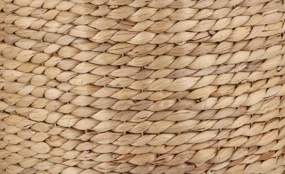 Wäschekorb mit Deckel, Detailansicht