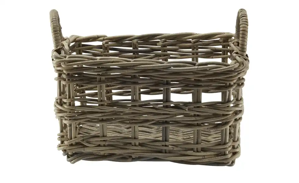 HOME STORY Rattankorb, 2er Set, Frontansicht