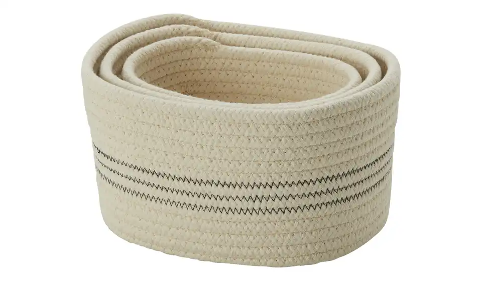 HOME STORY Aufbewahrungskorb, 3er Set, in Wohnsituation