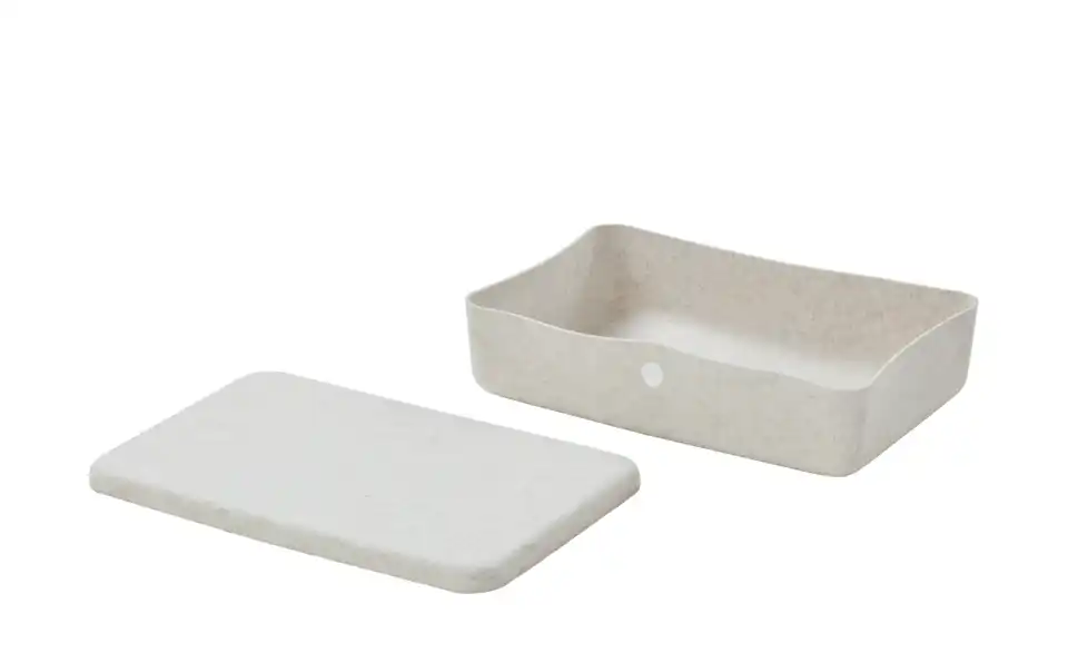 Aufbewahrungsbox mit Deckel, geöffnet