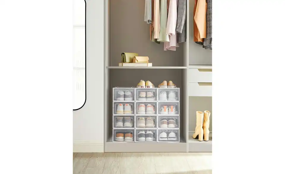 Aufbewahrungsbox 12er-Set, in Wohnsituation