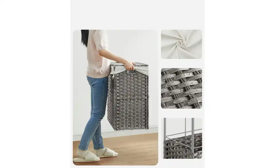 Wäschekorb, Detailansicht