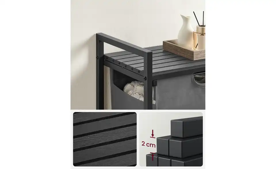 Wäschekorb, Detailansicht