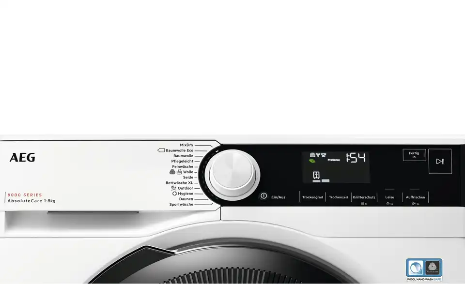 AEG Wärmepumpentrockner TR8T70680, Detailansicht