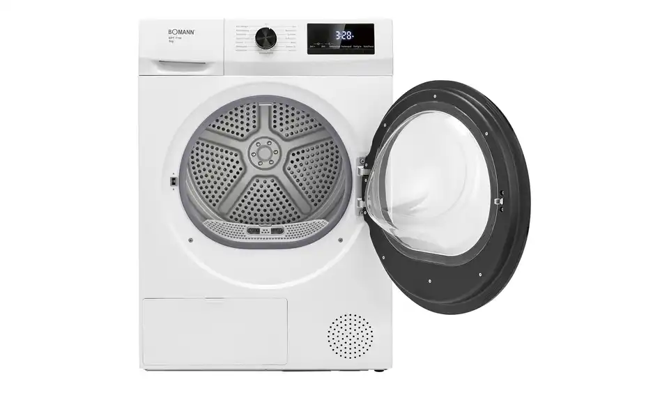 Bomann Wärmepumpentrockner WPT 7154 ws, geöffnet