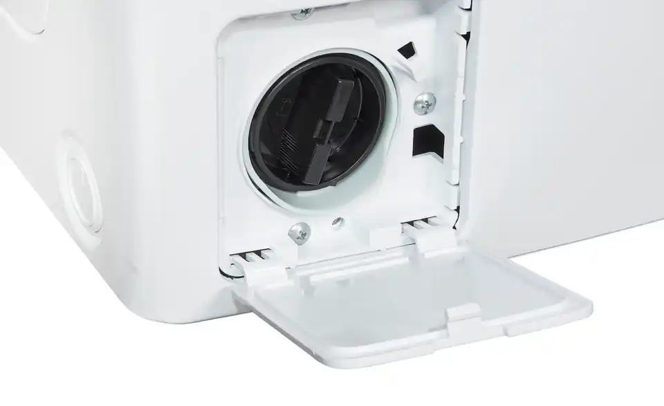 Exquisit Toplader LTO1207-030A weiss, Detailansicht