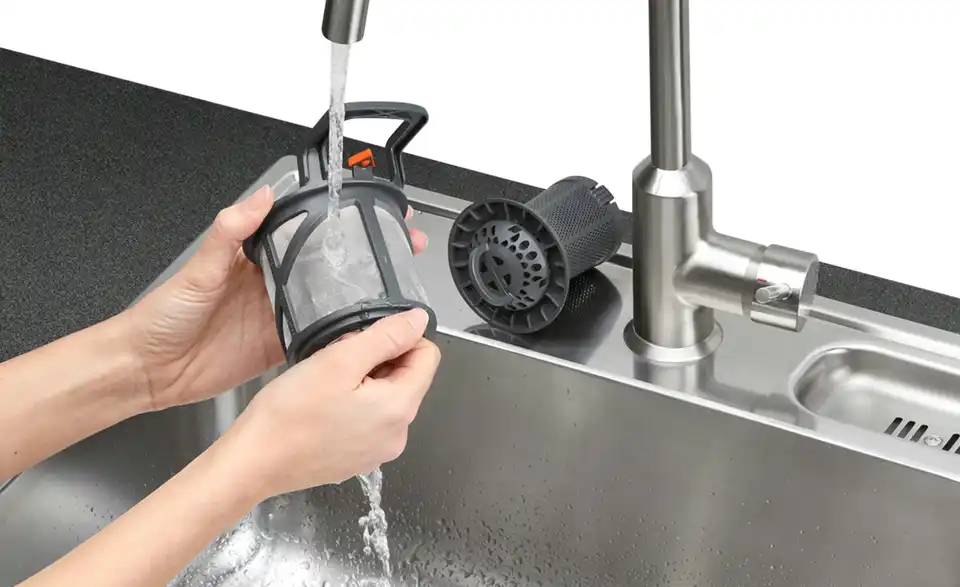 AEG Geschirrspüler FFB6491AZW, Funktionsansicht