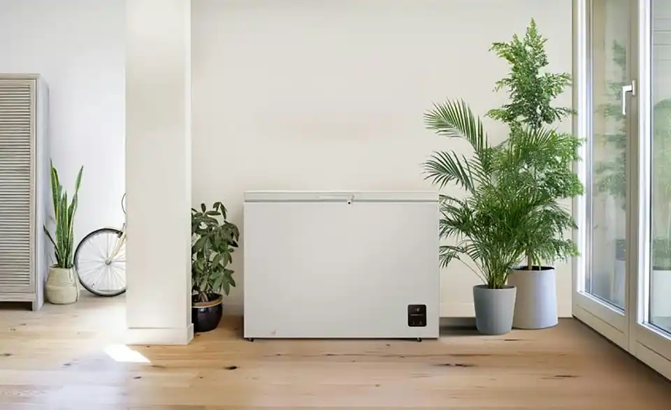 gorenje Gefriertruhe FH30EAW, in Wohnsituation