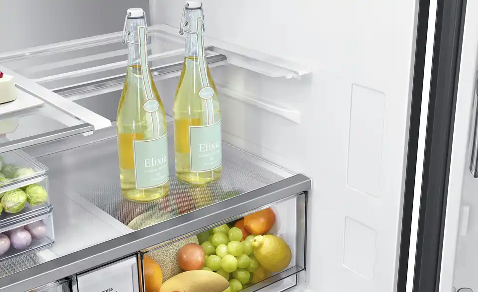 Samsung Cross Door Kühl-Gefrierkombination RF65DG9H0EB1EF, Detailansicht