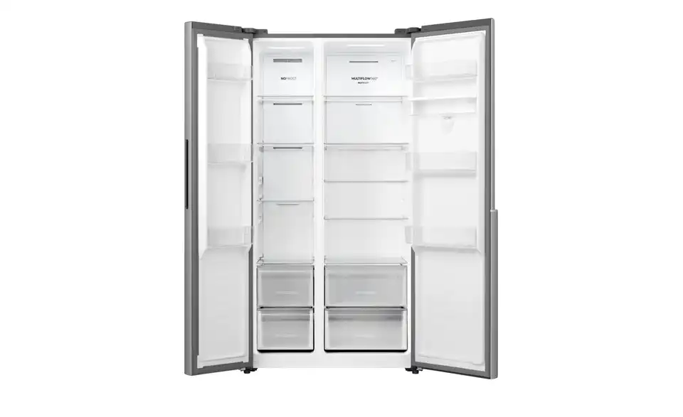 gorenje Side by Side NRS917E41XWD, geöffnet
