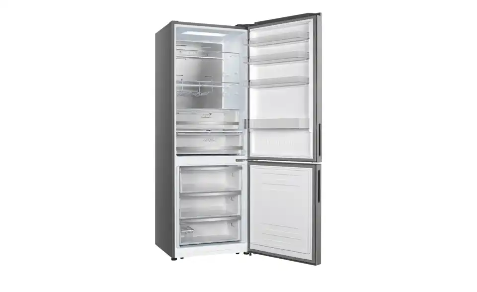 Hisense Kühl-Gefrierkombination RB645N4BIB, geöffnet