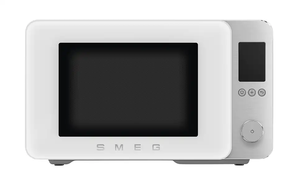 smeg Mikrowelle MOC02WHMEU, Frontansicht