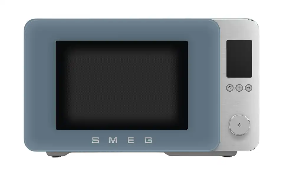 smeg Mikrowelle MOC02SBMEU, Frontansicht