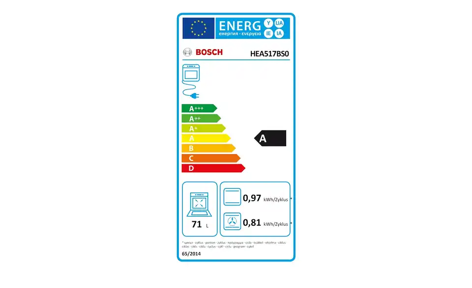 BOSCH Einbau-Herdset HND611LS61, Einkauf-Vorgabe