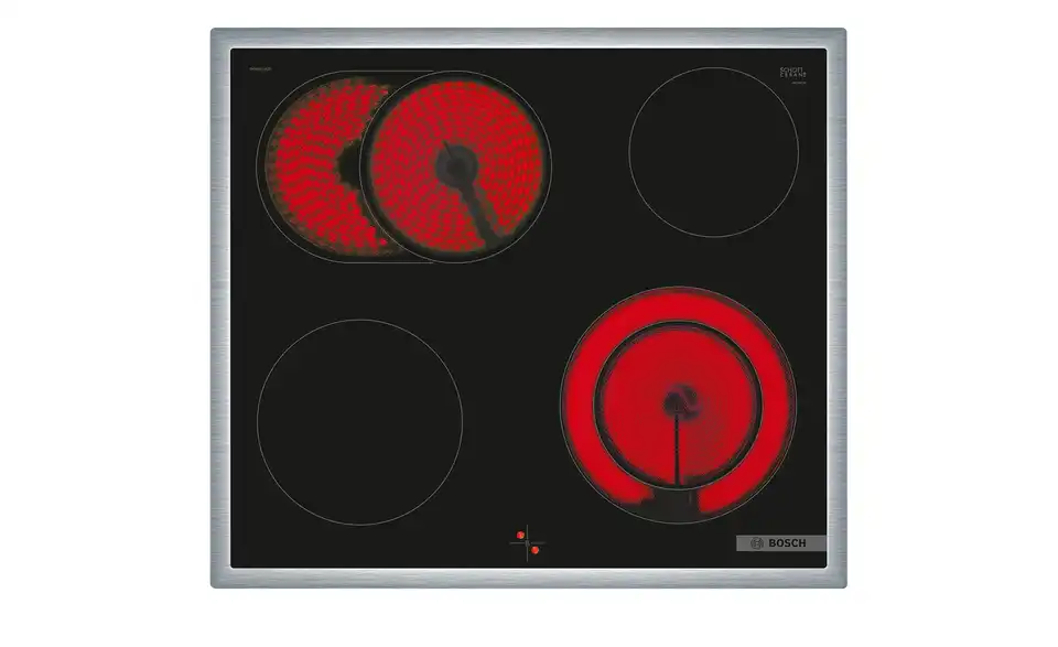 BOSCH Einbau-Herdset HND611LS62, Frontansicht
