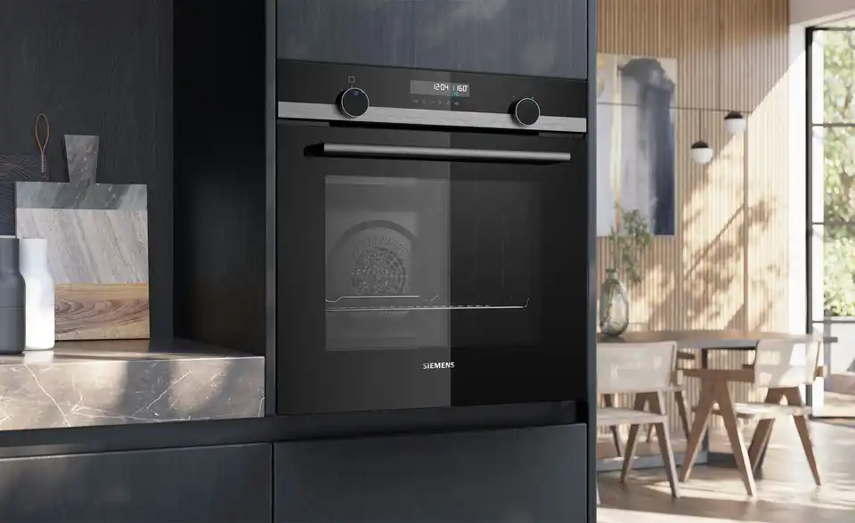 SIEMENS Einbau-Backofen HB578GBS3, in Wohnsituation