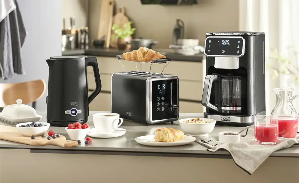 KHG Wasserkocher WK-1717 DMSE, in Wohnsituation