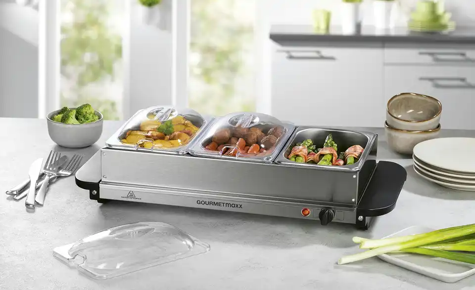GourmetMaxx Buffetwärmer 16442, in Wohnsituation