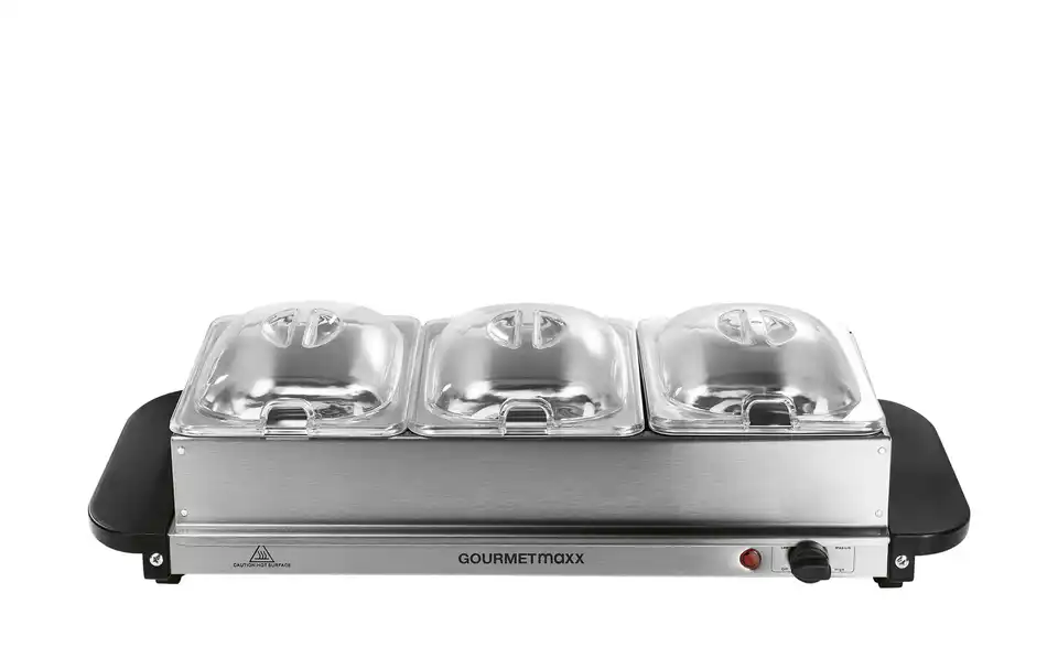 GourmetMaxx Buffetwärmer 16442, Frontansicht