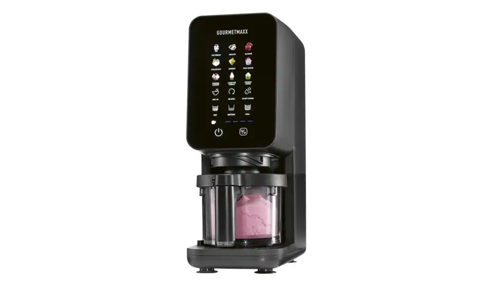 GourmetMaxx Eismaschine 19769, Funktionsansicht