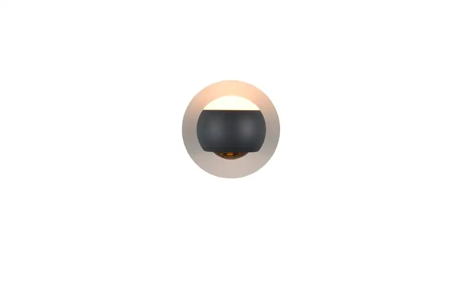 Musterring LED Wandleuchte, Frontansicht