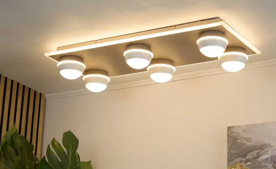 KHG LED-Deckenleuchte, in Wohnsituation