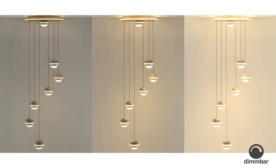 KHG LED-Pendelleuchte, Funktionsansicht
