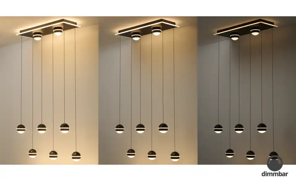 KHG LED-Pendelleuchte, Funktionsansicht