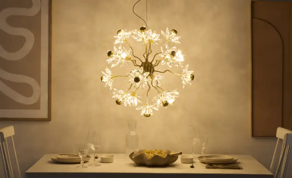 KHG LED-Pendelleuchte, in Wohnsituation