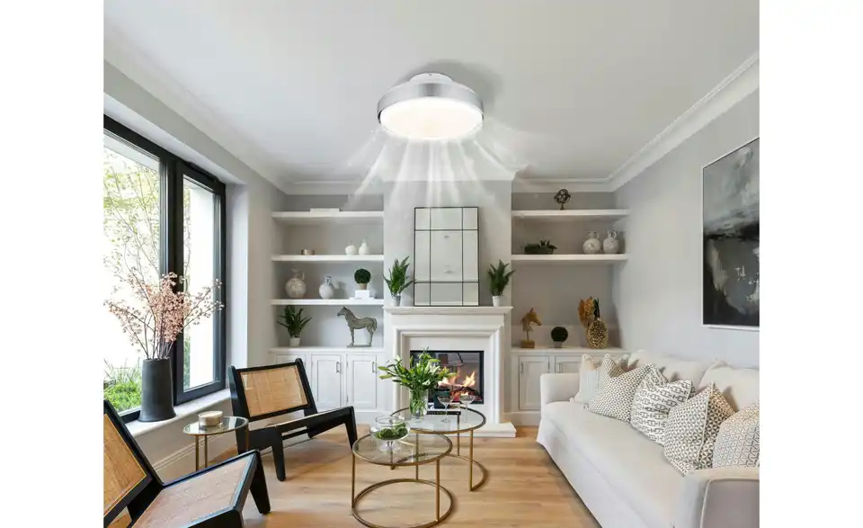 Globo Lighting Deckenventilator, in Wohnsituation