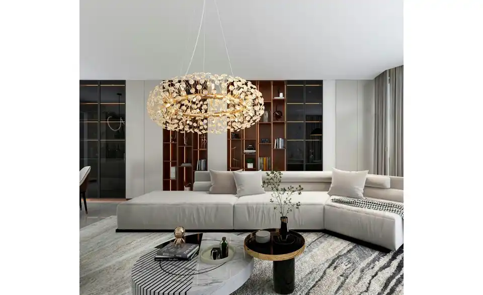 Globo Lighting Luster, in Wohnsituation