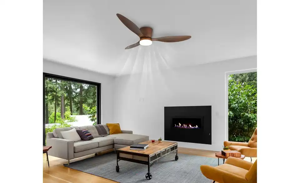 Globo Lighting Deckenventilator, in Wohnsituation