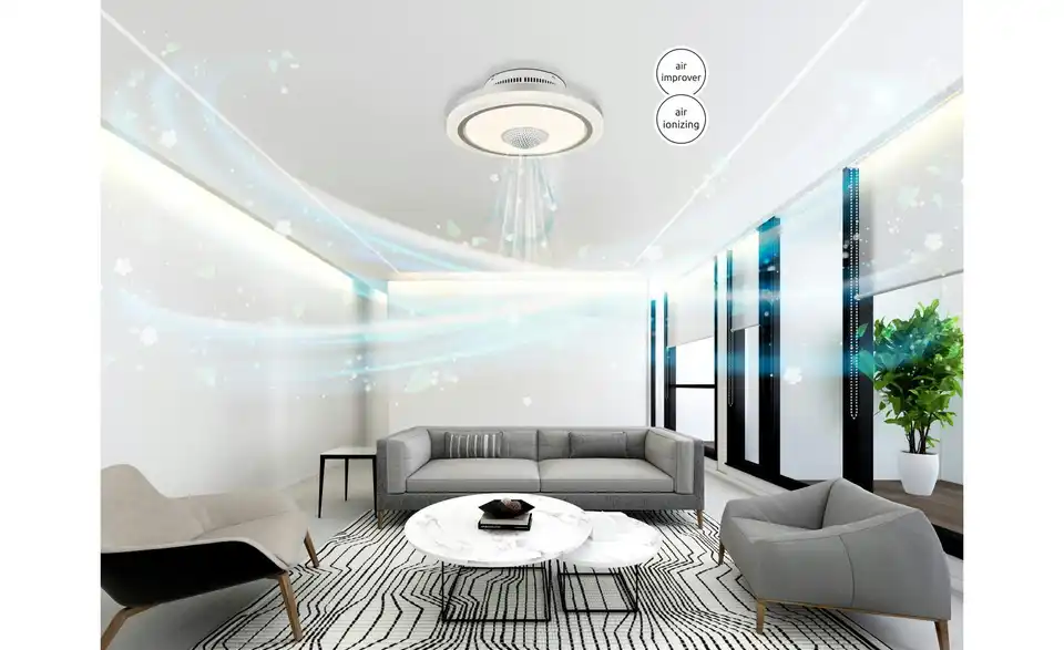 Globo Lighting Deckenleuchte, in Wohnsituation