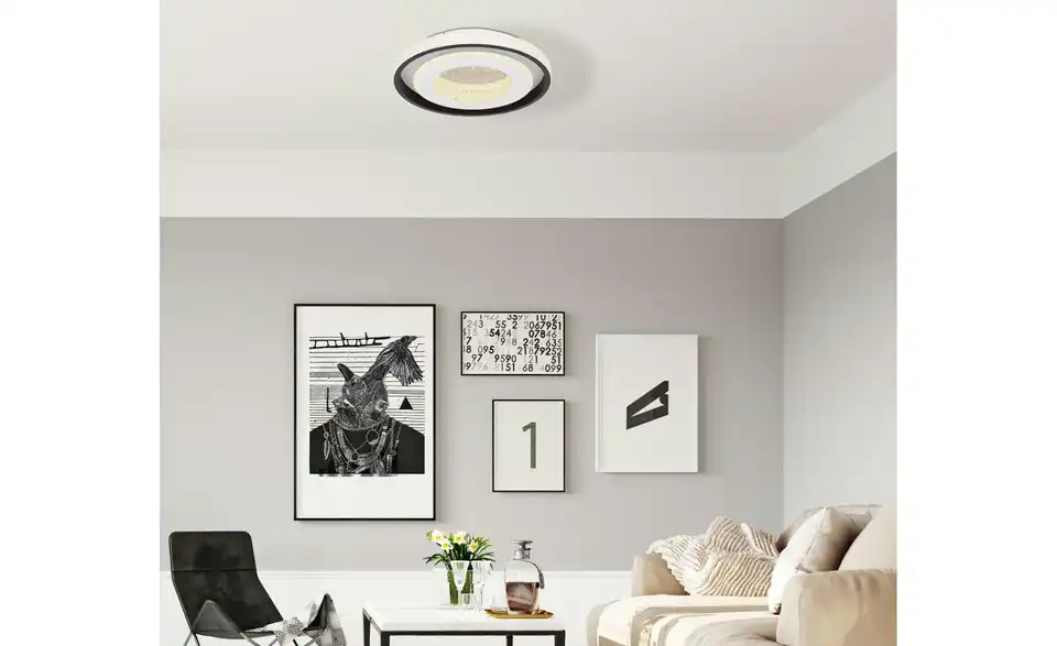 Globo Lighting Deckenleuchte, in Wohnsituation