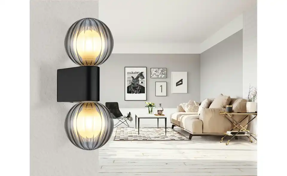 Globo Lighting Wandleuchte, in Wohnsituation
