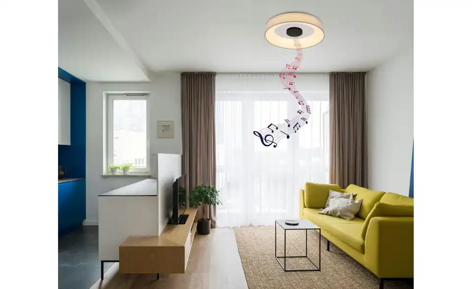 Globo Lighting Deckenleuchte, in Wohnsituation