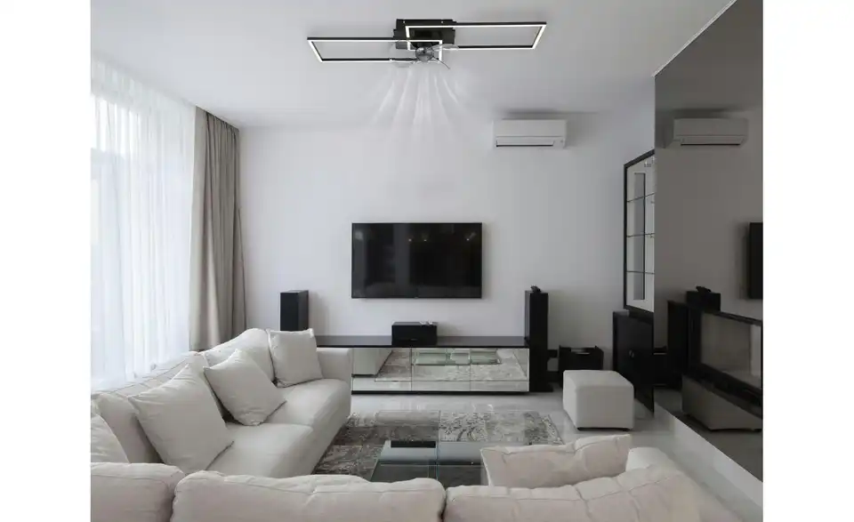 Globo Lighting Deckenventilator, in Wohnsituation