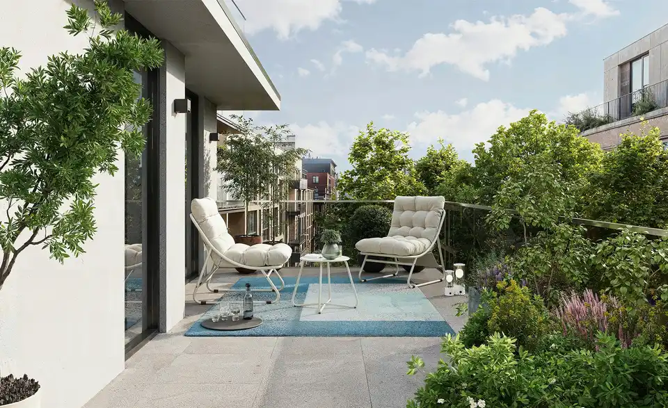 KHG Balkon-Gruppe Maceió, in Wohnsituation