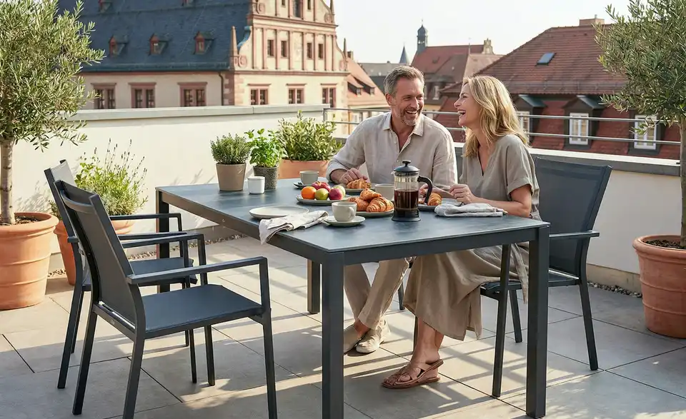 a casa mia Gartentisch London, in Wohnsituation